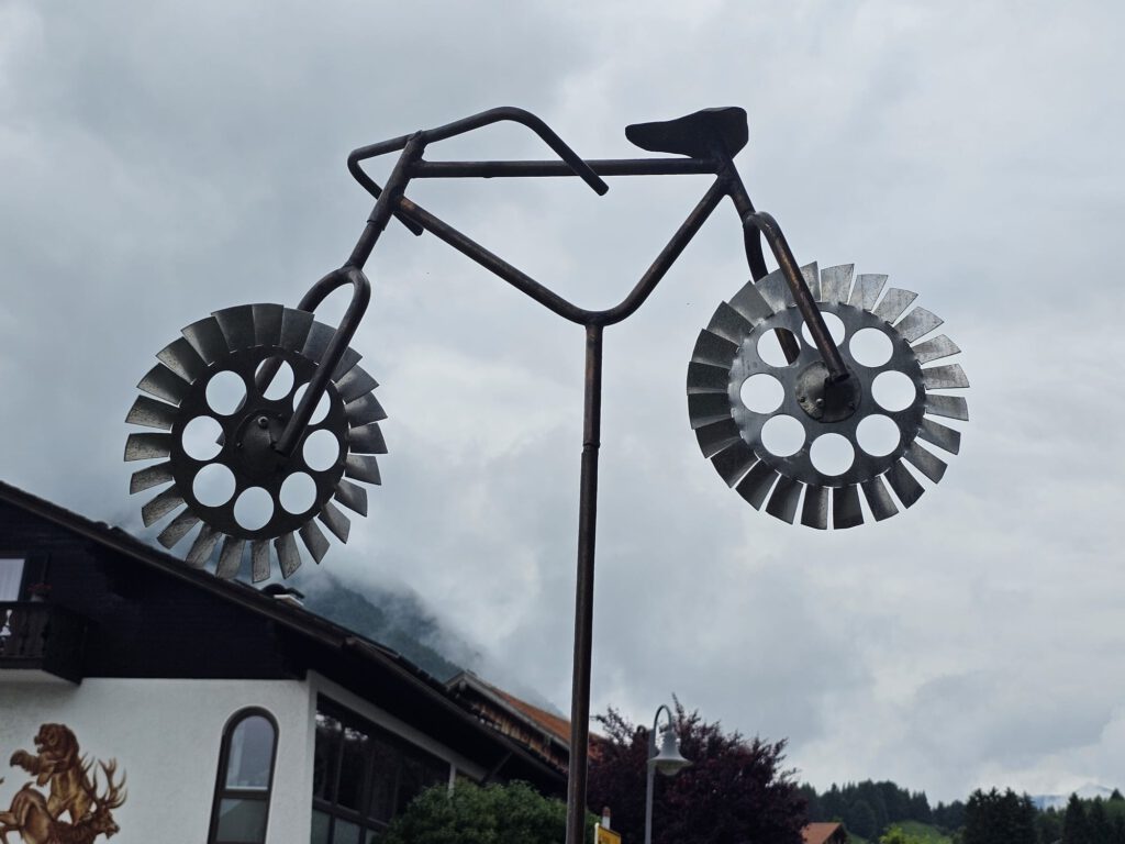 Windspiel. Fahrrad
